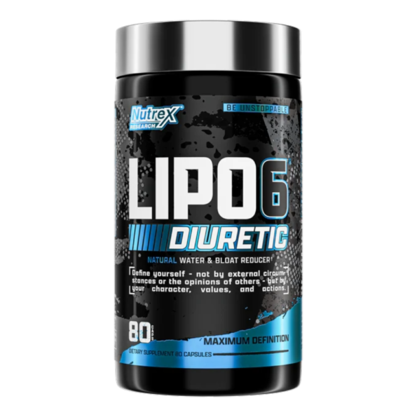 Nutrex Research, LIPO-6 Diuretic, 80 Capsules, 20 Servings