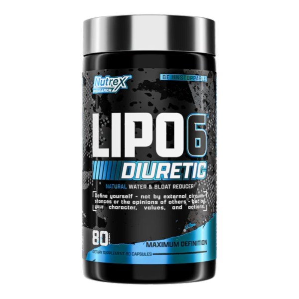 Nutrex Research, LIPO-6 Diuretic, 80 Capsules, 20 Servings