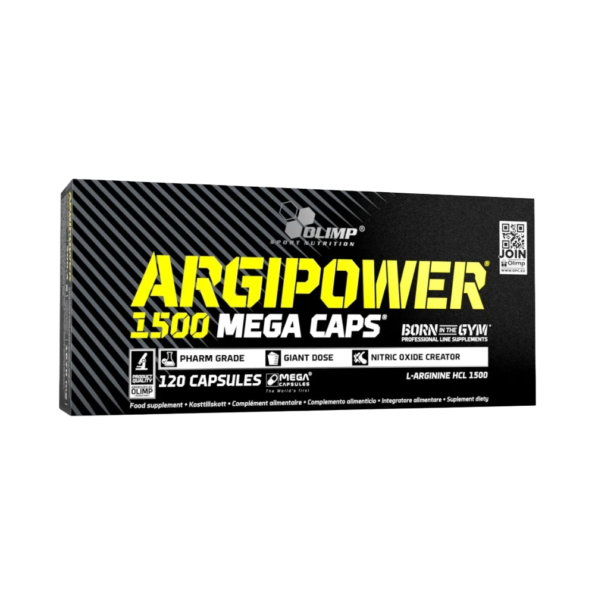 Olimp, ArgiPower 1500 Mega Caps, 120 Capsules, 120 Servings