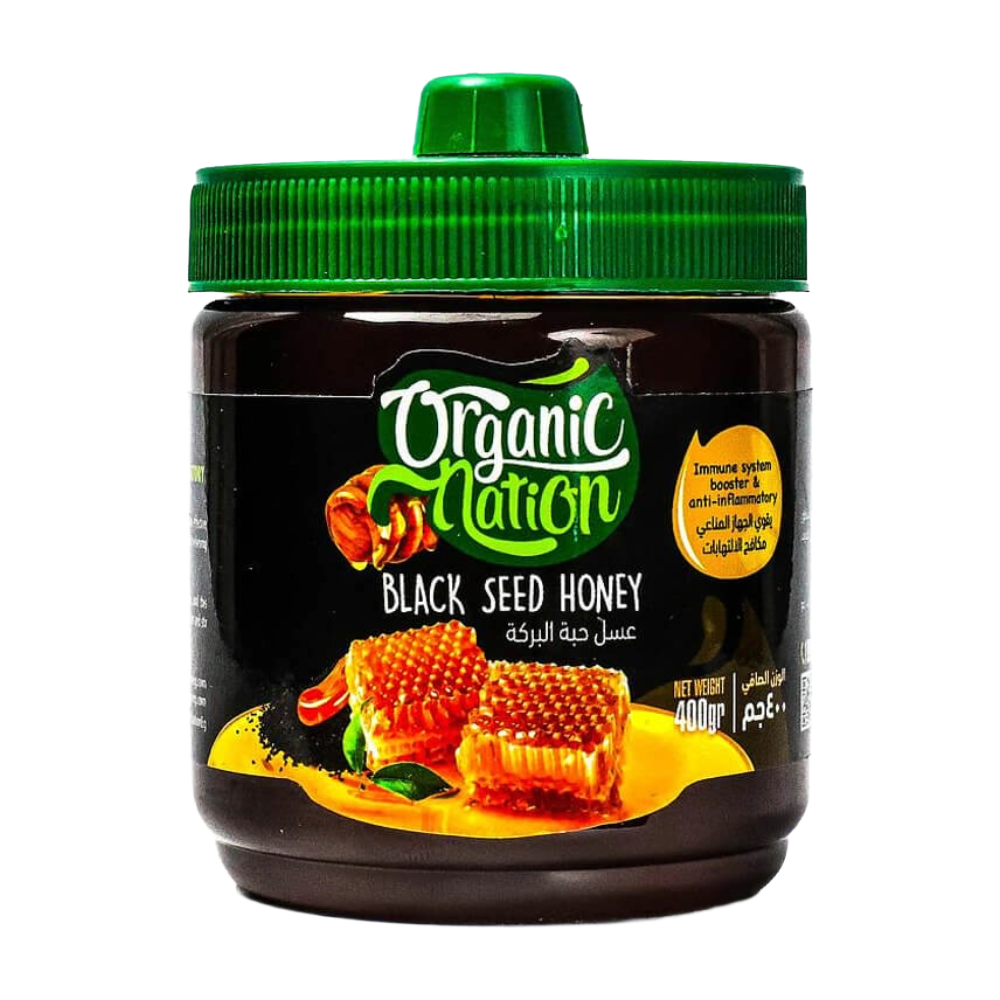 Organic-Nation-Black-seed-Honey-400G-2 Organic Nation, Black seed Honey, 400G