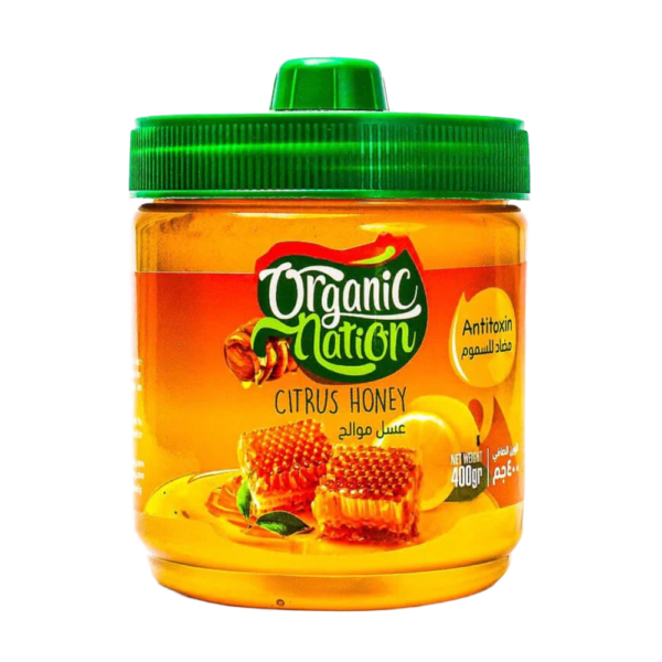 Organic Nation, Citrus Honey, 400g