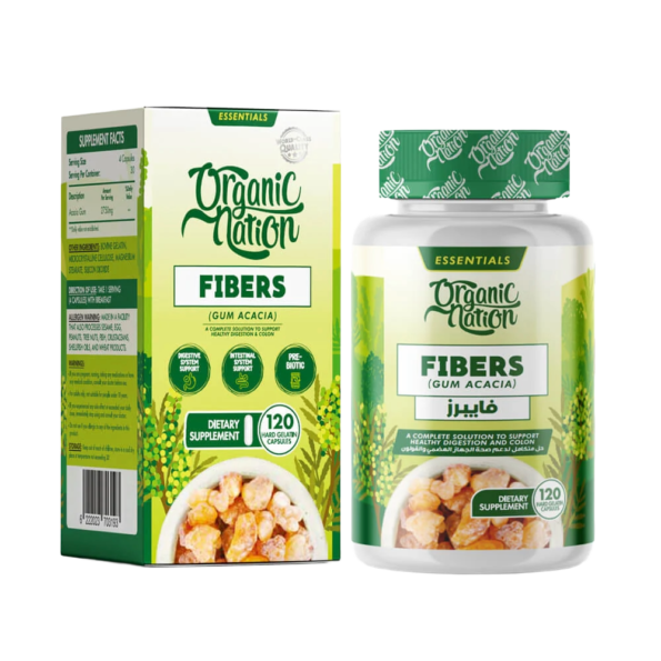 Organic Nation, Fibers, 120 Capsules, 30 Servings