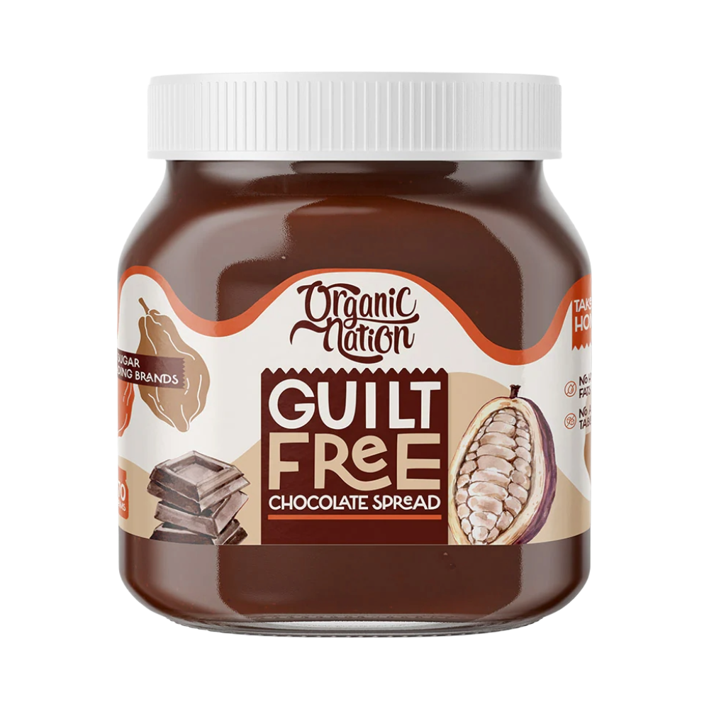 Organic-Nation-Guilt-Free-Chocolate-Spread-370g Organic Nation, Guilt Free Chocolate Spread, 370g