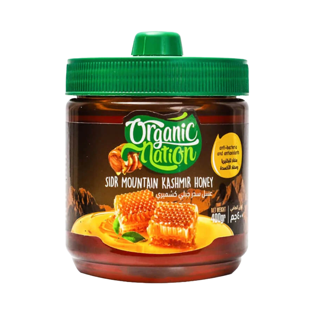 Organic-Nation-Honey-Sidr-Mountain-400g Organic Nation, Honey Sidr Mountain, 400g