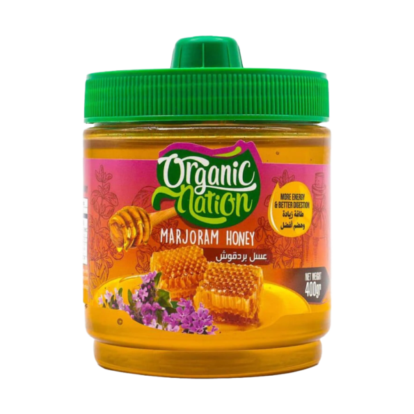 Organic Nation, Marjoram Honey, 400g