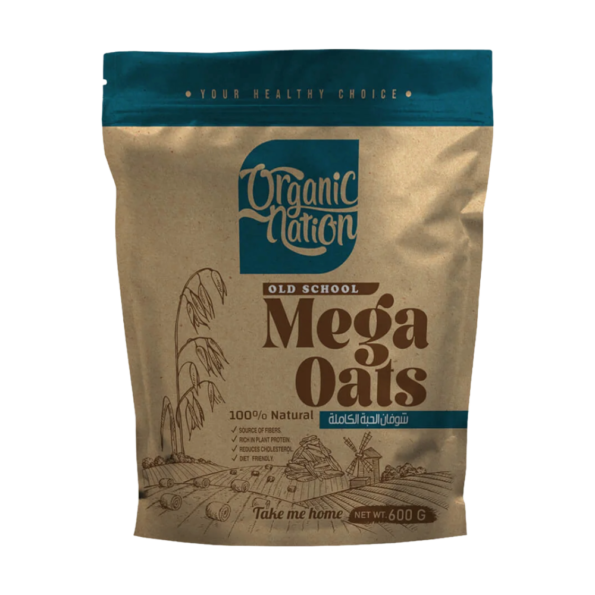 Organic Nation, Mega Oats, 600g