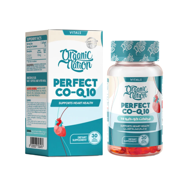 Organic Nation, Perfect Co-Q10, 30 SoftGel, 30 Servings