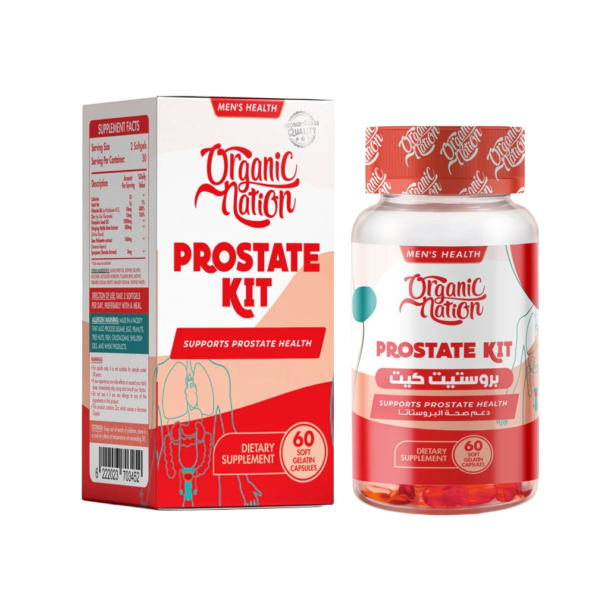 Organic Nation, Prostate Kit, 60 Capsules, 30 Servings
