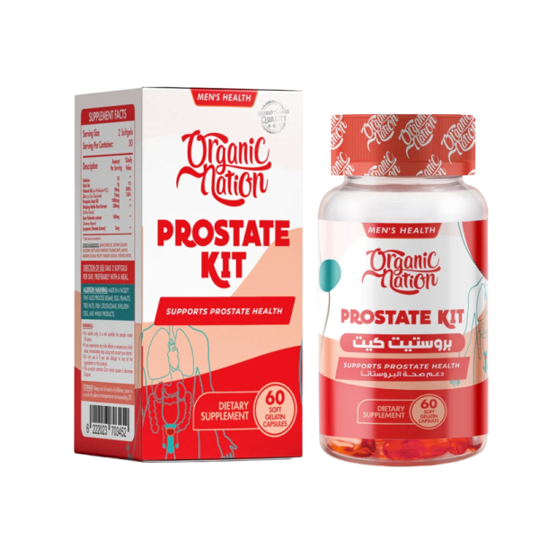 Organic Nation, Prostate Kit, 60 Capsules, 30 Servings