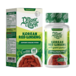 Organic Nation, Red korean ginseng, 60 Tablets, 60 Servings