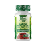 Organic Nation, Red korean ginseng, 60 Tablets, 60 Servings