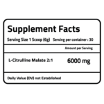 PureGanic, Citrulline malate, 180g, 30 Servings