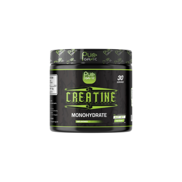 PureGanic, Creatine Monohydrate, 150g, 30 Servings