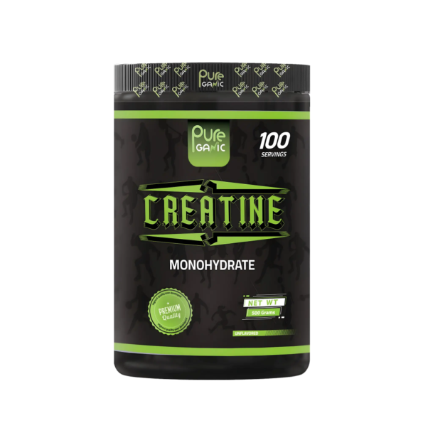 PureGanic, Creatine Monohydrate, 500g, 100 Servings