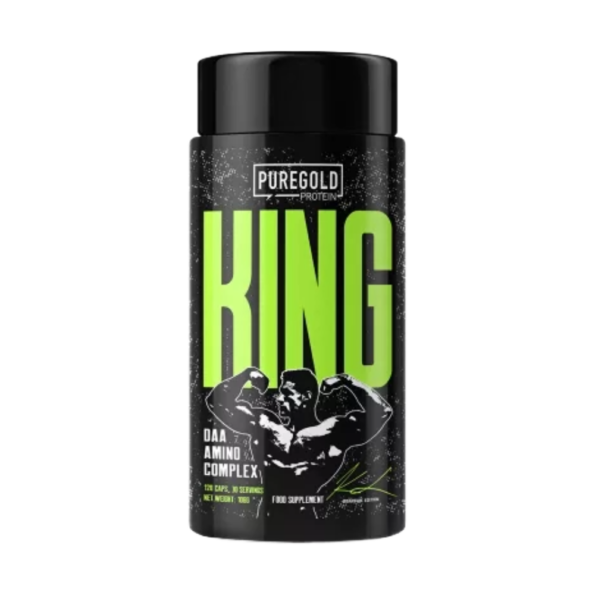 PureGold, King DAA Amino Complex, 120 Capsules, 30 Servings