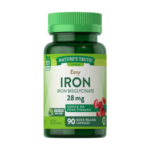 NATURE’S TRUTH, Easy Iron 28 mg (Iron Bisglycinate), 90 Capsules, 90 Servings
