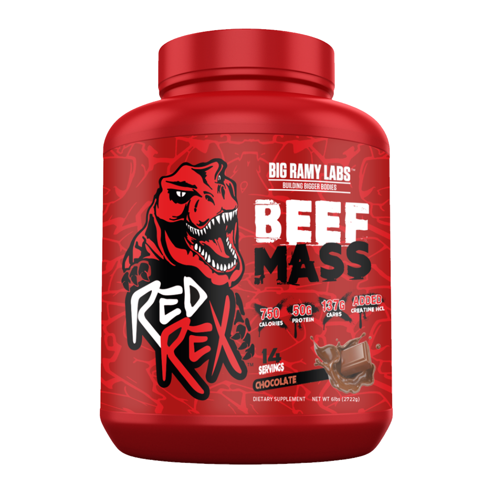 Red-Rex-Beef-Mass-2.7kg-14-Serving-chocolate Red Rex, Beef Mass, 2.7kg, 14 Serving