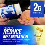 Ronnie Coleman, Omega 3, 120 Softgel, 60 Servings
