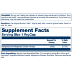 Solaray, Chelated Manganese, 50mg, 100 Capsules, 100 Servings