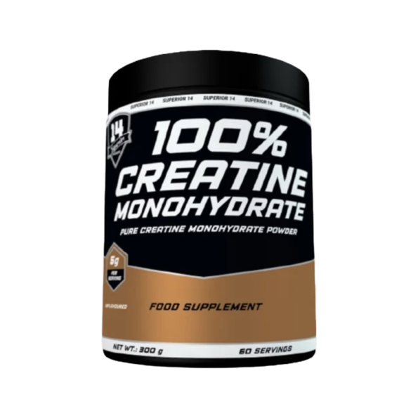 Superior 14, 100% CREATINE MONOHYDRATE, Unflavoured, 300g, 60 servings