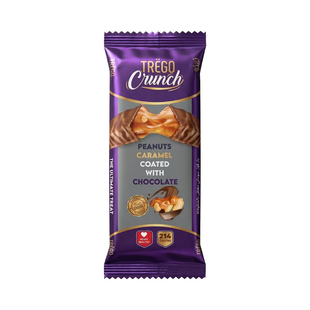Trego-Crunch-Bar-Peanut-Caramel-Coated-With-Chocolate-52g Trego Crunch Bar, Peanut & Caramel Coated With Chocolate, 52g