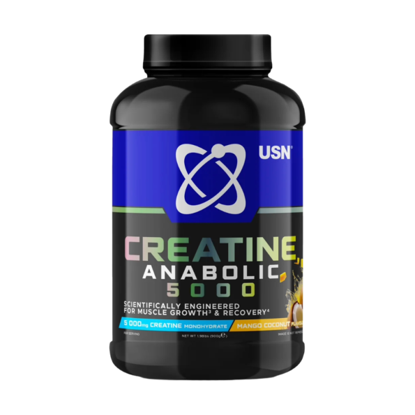 USN, Creatine Anabolic 5000, 900g, 20 Servings