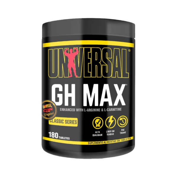 Universal Nutrition, GH Max, 180 Tablets, 30 Servings