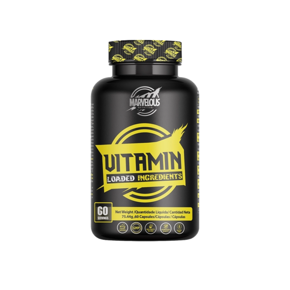 Marvelous Nutrition ,Vitamin Complex Capsules, 60 Servings