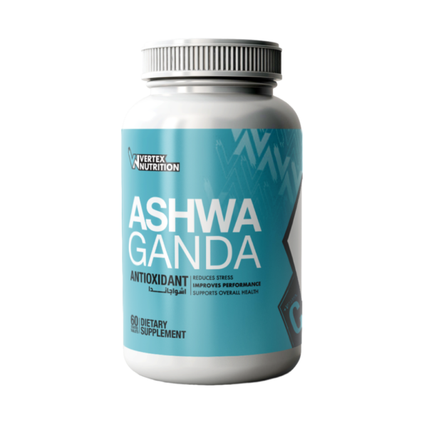Vertex Nutrition, Ashwagandha, 500mg, 60 Tablets, 60 Servings