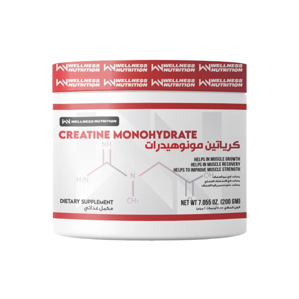 Wellness Nutrition, Creatine Monohydrate, 200g, 40 Servings