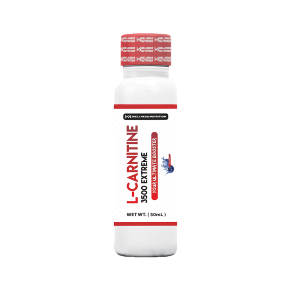 Wellness Nutrition, L - Carnitine Extreme Shot, Blueberry, 50ml, 2 Serving