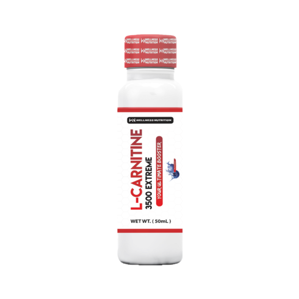Wellness Nutrition, L - Carnitine Extreme Shot, Blueberry, 50ml, 2 Serving
