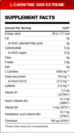 Wellness Nutrition, L - Carnitine Extreme Shot, Blueberry, 50ml, 2 Serving