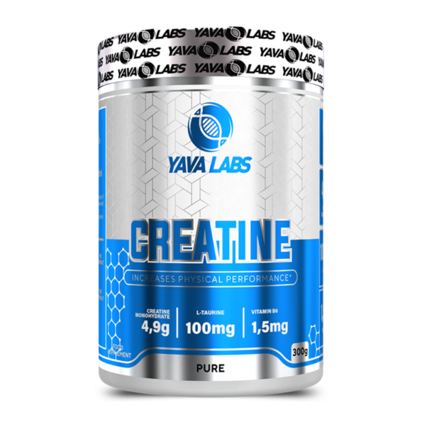 Yava Labs, Creatine 300g +Taurine, 300G, 60 Servings