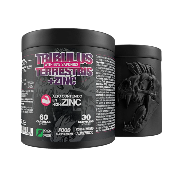 Zoomad Labs, TRIBULUS TERRESTRIS + Zinc, 60 Capsules, 30 Servings