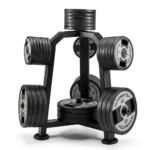 Heavy-Duty Weight Plate Tree Rack - Image 2