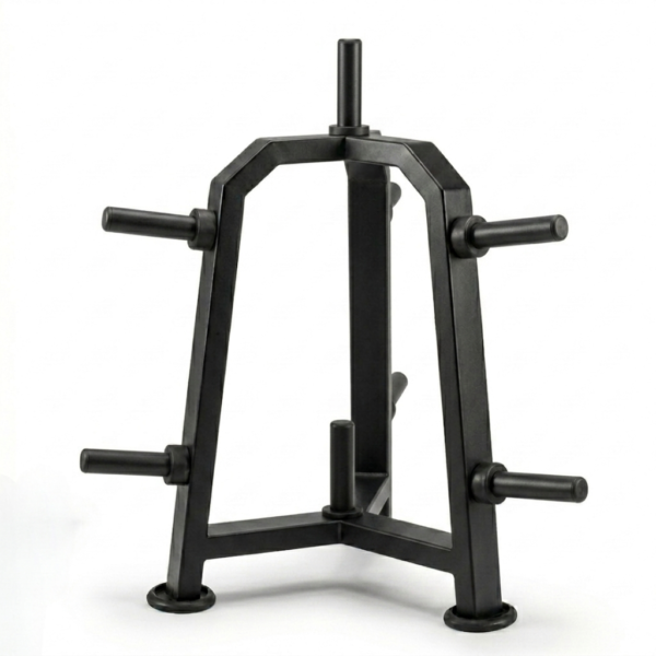 Heavy-Duty Weight Plate Tree Rack