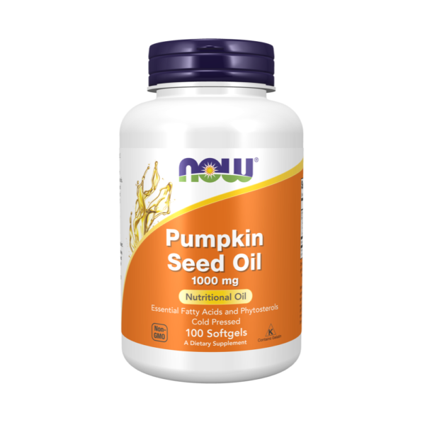 Now Foods, Pumpkin Seed Oil, 1000 mg, 100 Softgels, 50 Servings