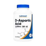 Nutricost, D-Aspartic Acid (DAA), 180 Capsules, 45 Servings
