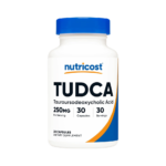 Nutricost, Tudca 250mg (Tauroursodeoxycholic Acid), 30 Capsules, 30 Servings