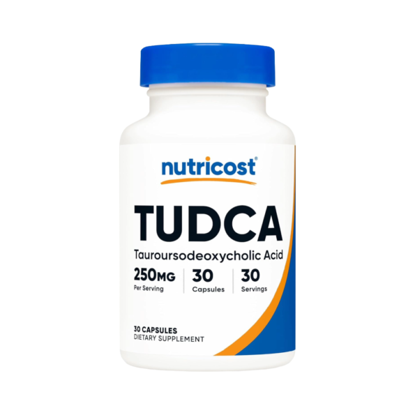 Nutricost, Tudca 250mg (Tauroursodeoxycholic Acid), 30 Capsules, 30 Servings