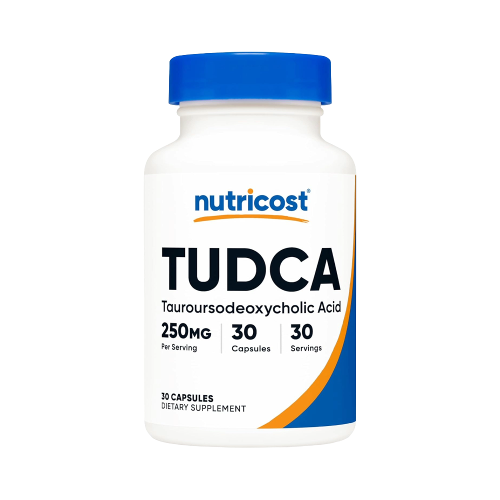 Nutricost-Tudca-250mg-Tauroursodeoxycholic-Acid-30-Capsules-30-Servings Nutricost, Tudca 250mg (Tauroursodeoxycholic Acid), 30 Capsules, 30 Servings