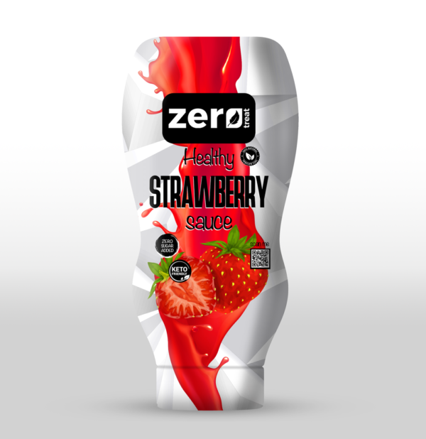 Zero Treat Healthy Strawberry Sauce 300g