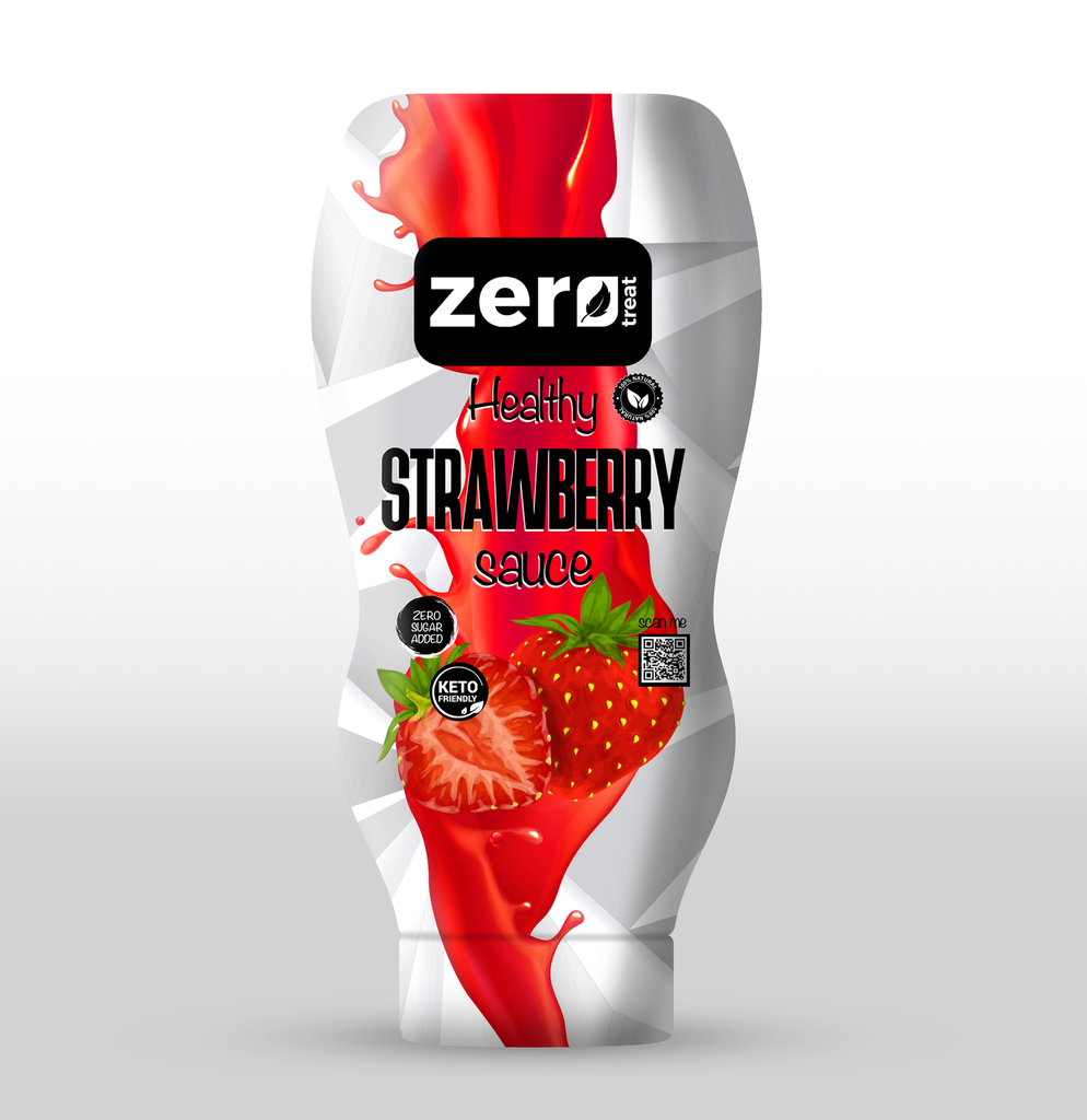 Zero Treat Healthy Strawberry Sauce 300g