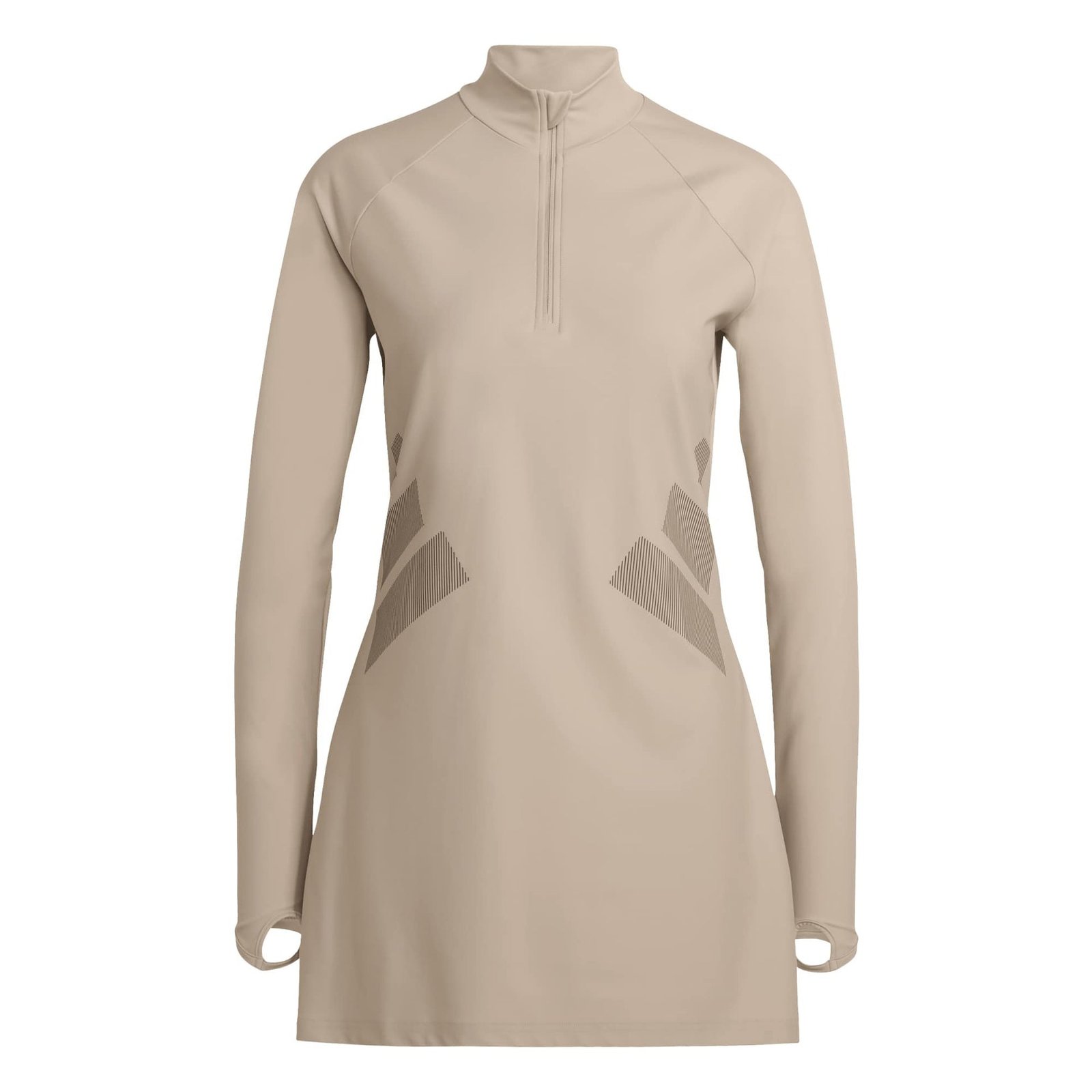 big-bars-long-sleeve-swim-top-7941619 بلوزة السباحة بأكمام طويلة وشعار كبير من أديداس - الصورة 1