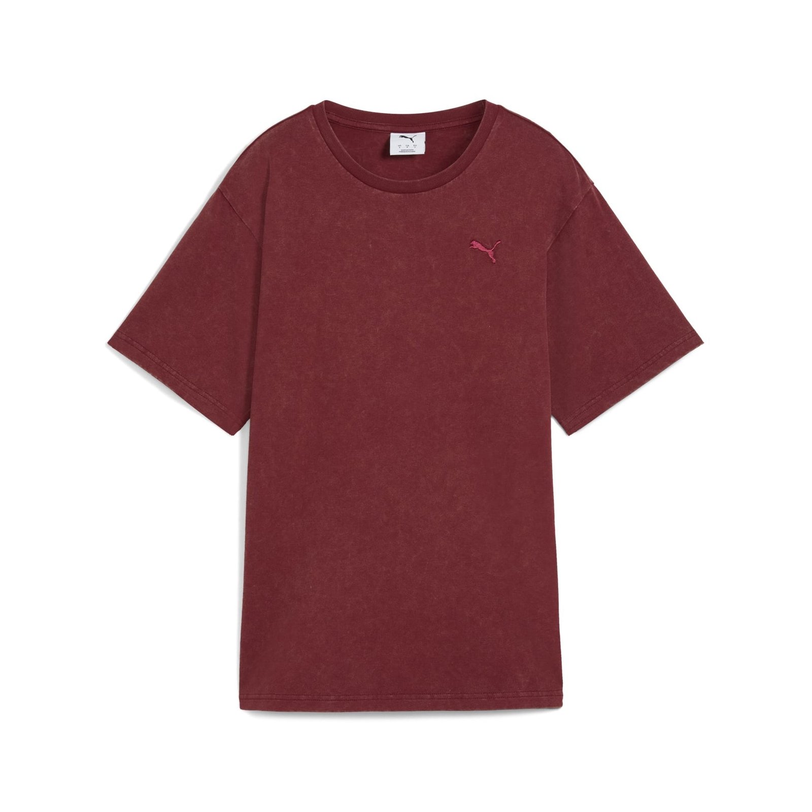 essentials-elevated-relaxed-wash-t-shirt-women-9554795 تيشيرت بوما إسنشالز إيليفيتد الفضفاض للنساء - الصورة 1