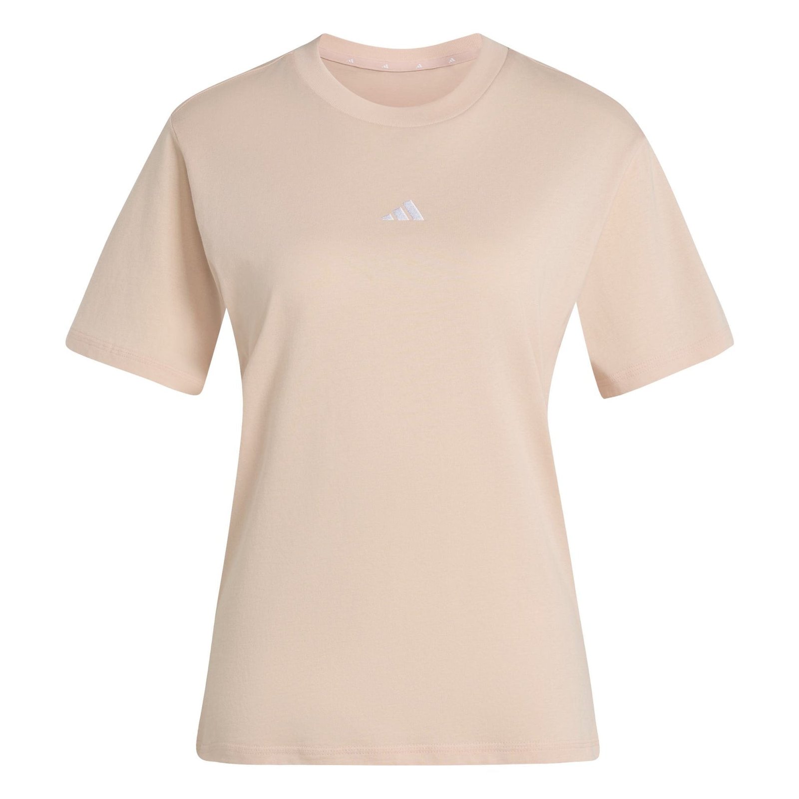 essentials-small-logo-cotton-t-shirt-8751492 تيشيرت أديداس إسنشالز القطني بشعار صغير - الصورة 1