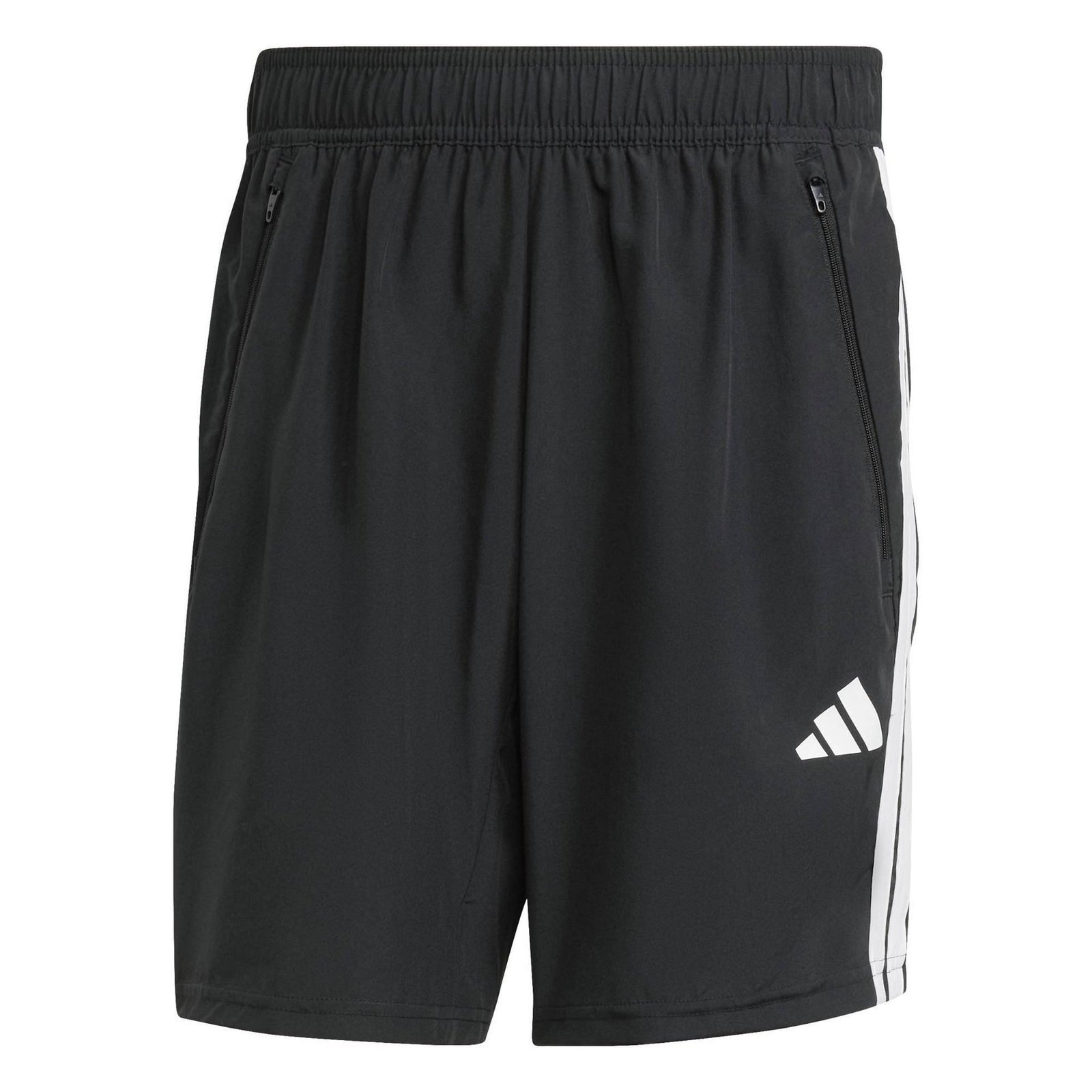 essentials-training-3-stripes-woven-shorts-7611047 شورت أديداس إسينشالز ترينينج بـ 3 خطوط - الصورة 1