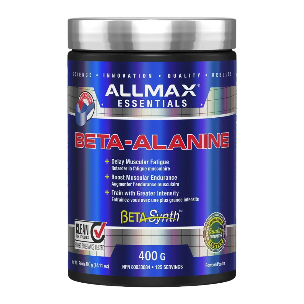 ALLMAX-Essentials-Beta-Alanine-400g-125-Servings-1 ALLMAX Essentials, Beta-Alanine, 400g, 125 Servings