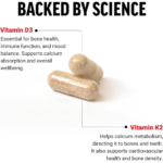 Force Factor, Vitamin D3 & K2, Berry Cherry, 120 Capsules, 120 Servings